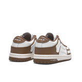 Spade A Low-Top Sneakers in Coffee Brown and White MFS003-281