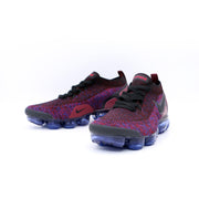 Nike Air VaporMax Flyknit Sneakers Deep Red Blue 942842-006