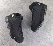 Air Jordan 13 Retro Black Cat Black Basketball Sneakers