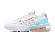 Nike Air Max 270 White and Aqua Pink Sneakers