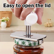 🍯 Effortless Jar Opening  – ✨ Anti-Slip Grip Jar Opener – For Comfortable, Easy Use Every Time