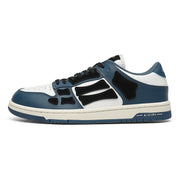 AMIRI Low-Top Sneakers in Navy, White and Black