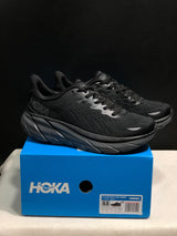 HOKA Clifton 8 Running Shoes, Black and Ink Wash