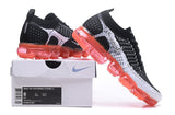 Nike Air VaporMax Flyknit 2 Black White Orange Sneakers