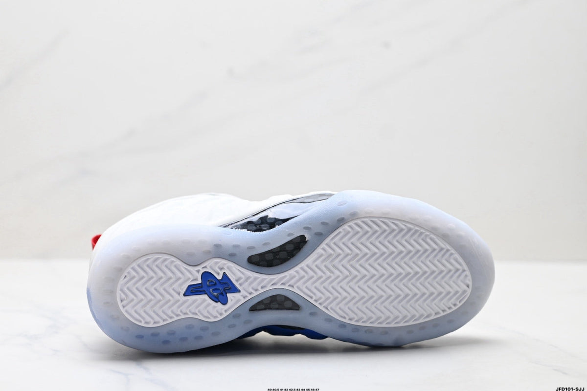Nike Air Foamposite One Penny Hardaway White Red Blue Sneakers