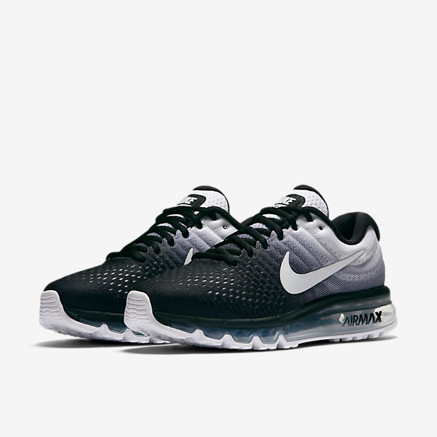 Nike Air Max 2017 Black and White Sneakers 849559-010