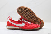 Nike Jacquemus Low-Profile Sneakers in Red and White