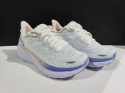 HOKA Women's White and Purple Running Sneakers