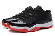 Jordan Air Jordan 11 Retro Low Black and Red Sneakers