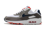 Nike Air Max 90 White Grey Red Sneakers