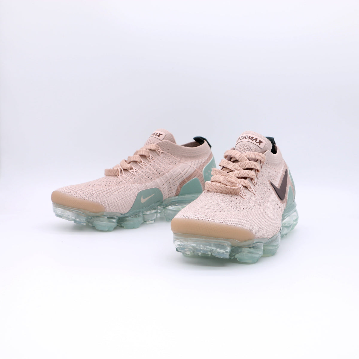 Nike Air VaporMax 2018 Knit Sneakers Pink Mint 942843-2039