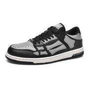 AIVIIRI Black and Gray Low-Top Sneakers