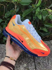 Nike Air Max 720 Sneakers in Yellow, Orange and Navy