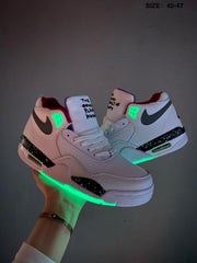 Nike Air Flight 89 White Glow Basketball Sneakers