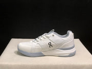 On The Roger Clubhouse Pro Tennis Shoes White Grey