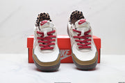 Nike Terra Manta Sneakers in Cream, Tan and Red