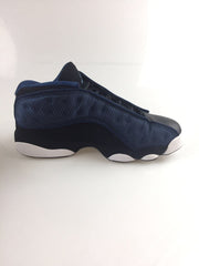 Jordan Flight Club 91 Sneakers in Navy and Volt