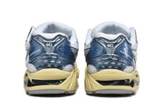 ASICS Gel-Kayano 14 Sneakers in Blue, Silver and White