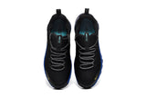 Nike Black and Blue Low-Top Sneakers