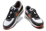 Nike Air Max 90 White Black Orange Sneakers