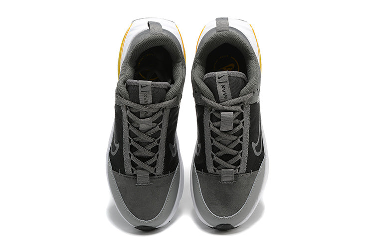 Nike Air Max Sneakers in Charcoal, Black and Yellow