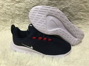 Nike Lunar 5 Sneakers in Navy, Red and White