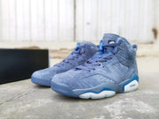 Jordan 6 Retro Basketball Shoes – Blue 384664-400