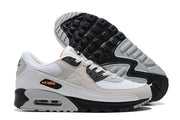 Nike Air Max 90 Sneakers White Grey Black Orange