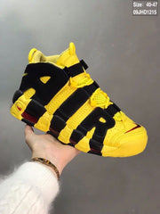 Nike Air More Uptempo Sneakers Yellow Black Red 09JHD1215