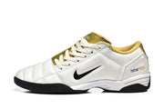 Nike Total 90 White and Gold Indoor Sneakers