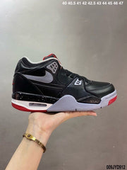 Nike Air Flight 89 Black Cement Sneakers