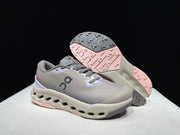 On Cloudsurfer Trail 2 Waterproof Trail Shoes Pink/Brown Grey