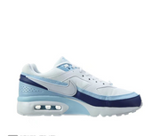 Nike Air Max Sneakers in White, Light Blue and Navy