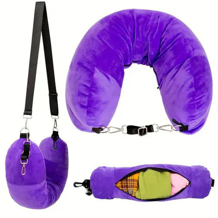 Stuffable Travel Neck Pillow