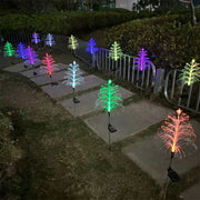 Seven Colors Gradient Solar Christmas Tree Lights
